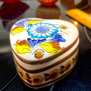 Vintage made in Mexico trinket box